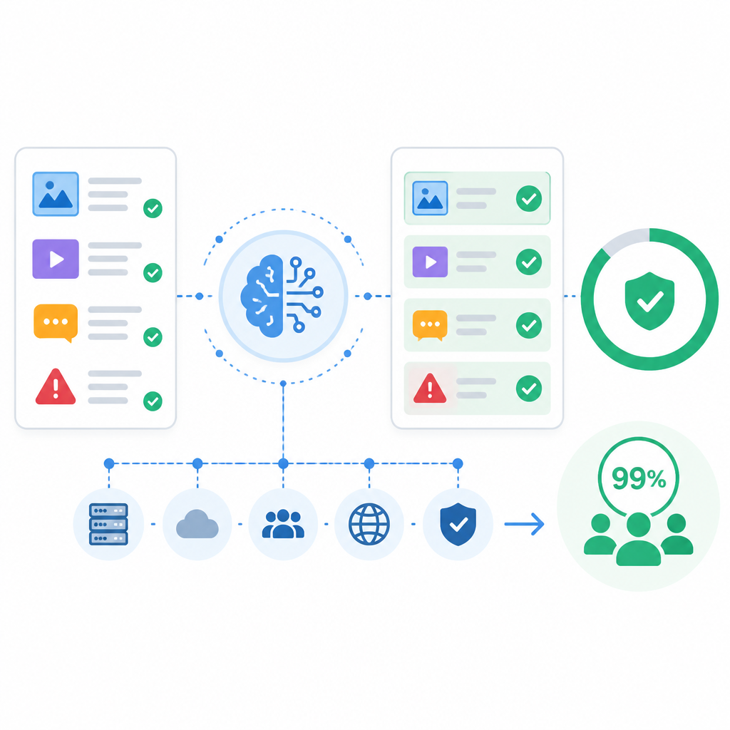 ScoreDetect details AI moderation rollout, 99% matching