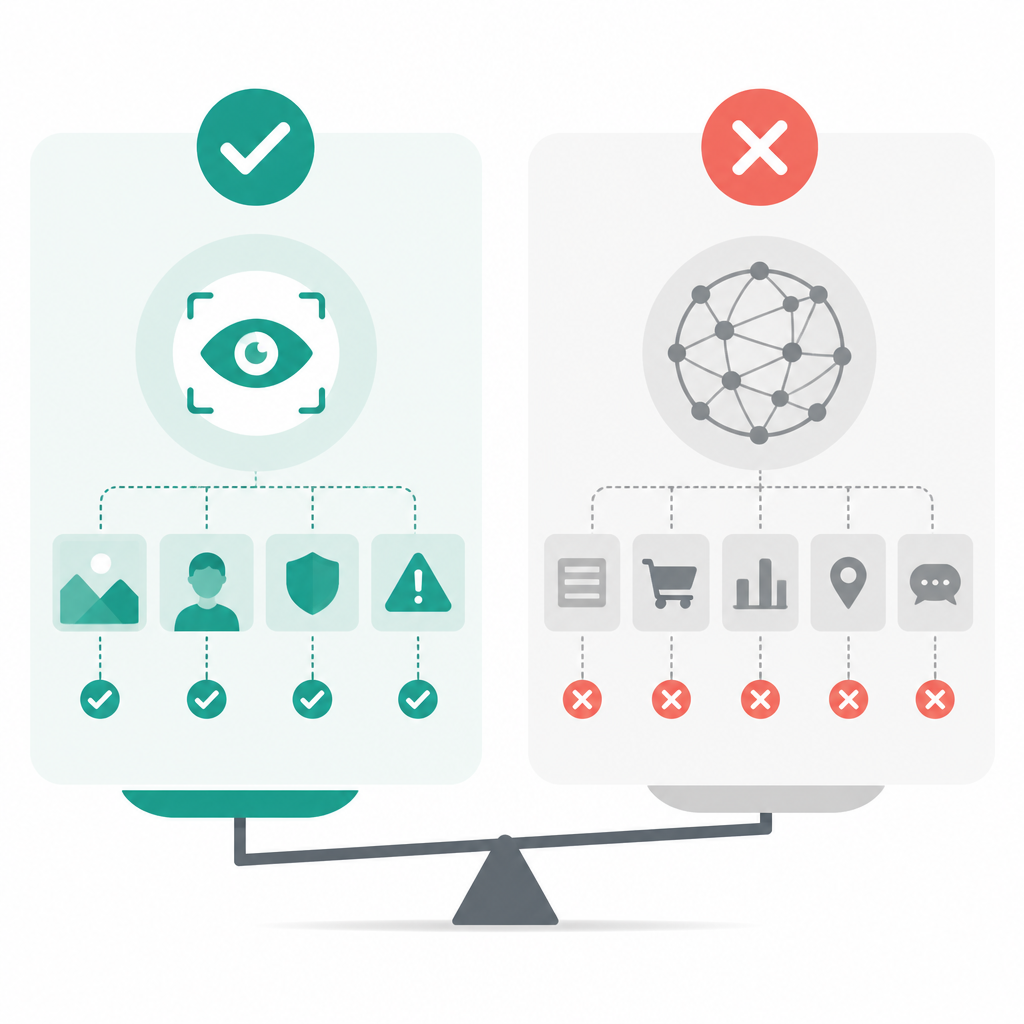 Sightengine is the right choice for visual moderation, not general tr…