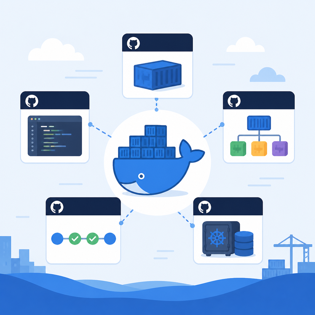 5 個 Docker GitHub 倉庫看懂容器工作重心
