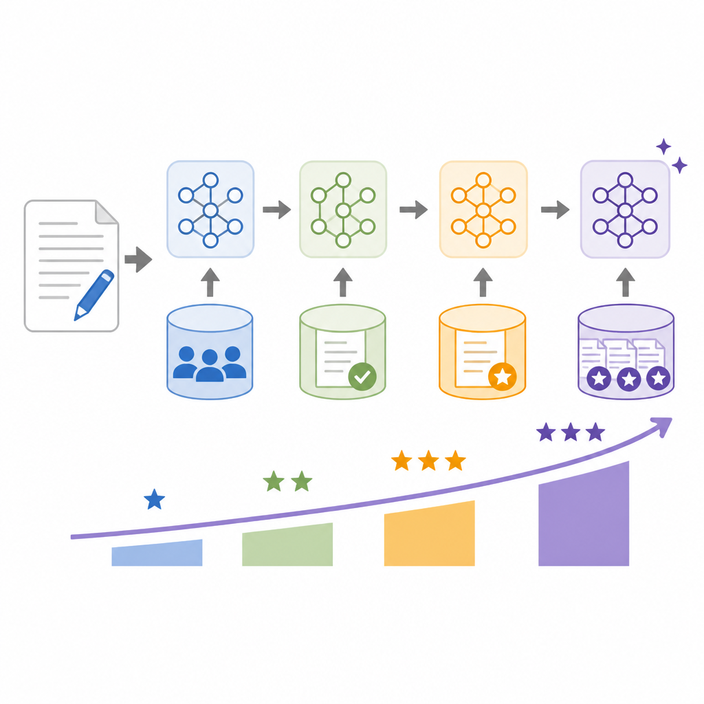 Sequential fine-tuning improves essay scoring