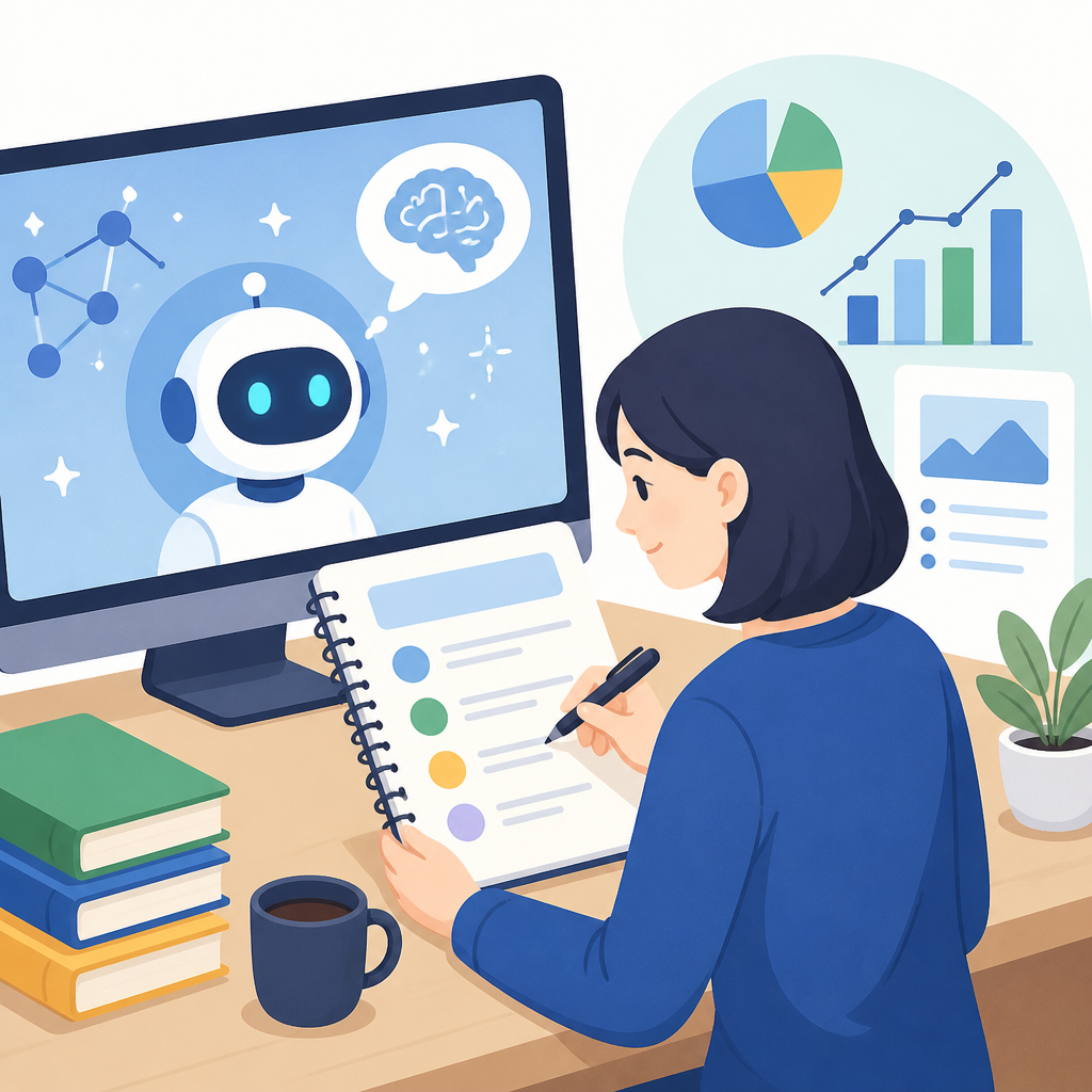 AI 研究報告要先寫好提示詞