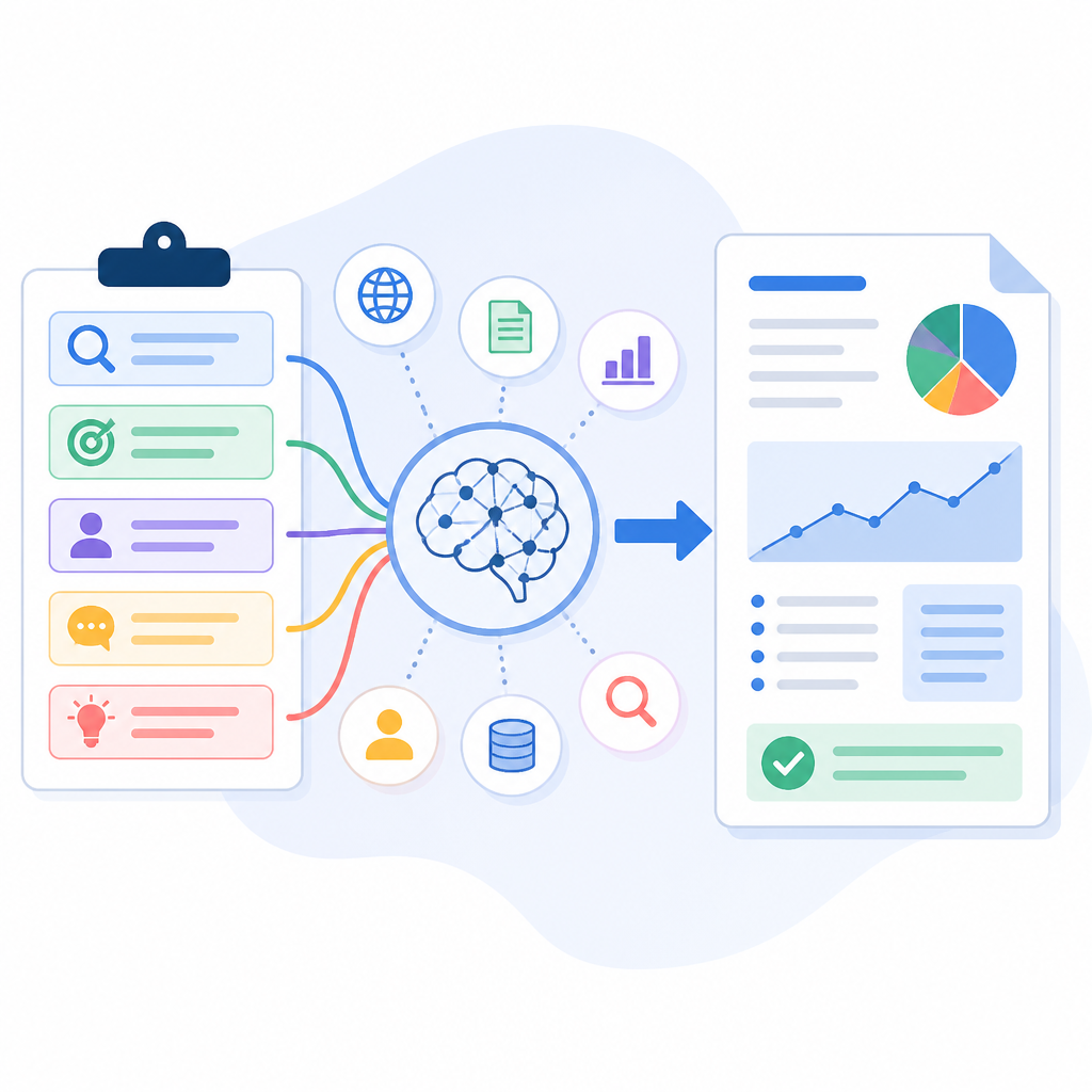Deep Research Prompt Framework for Better AI Reports