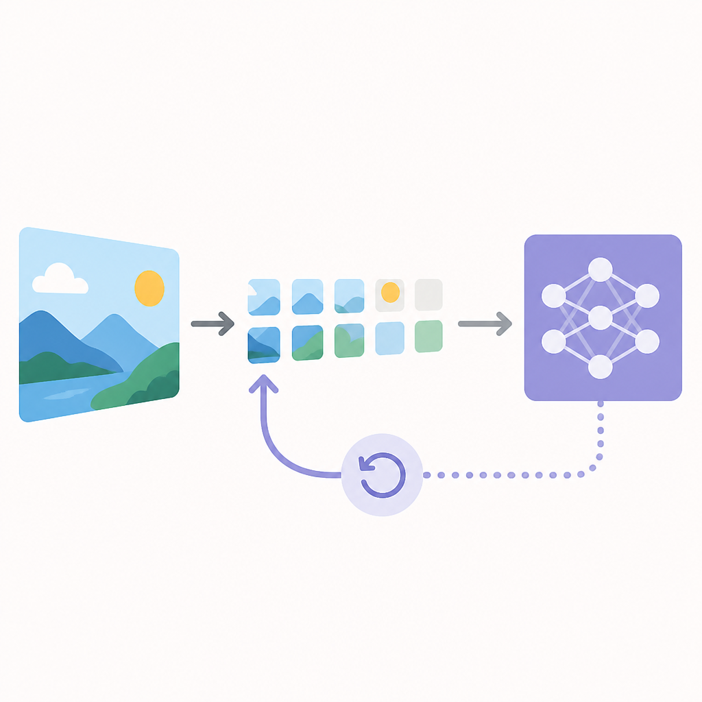 Reroute 讓視覺 token 可回流