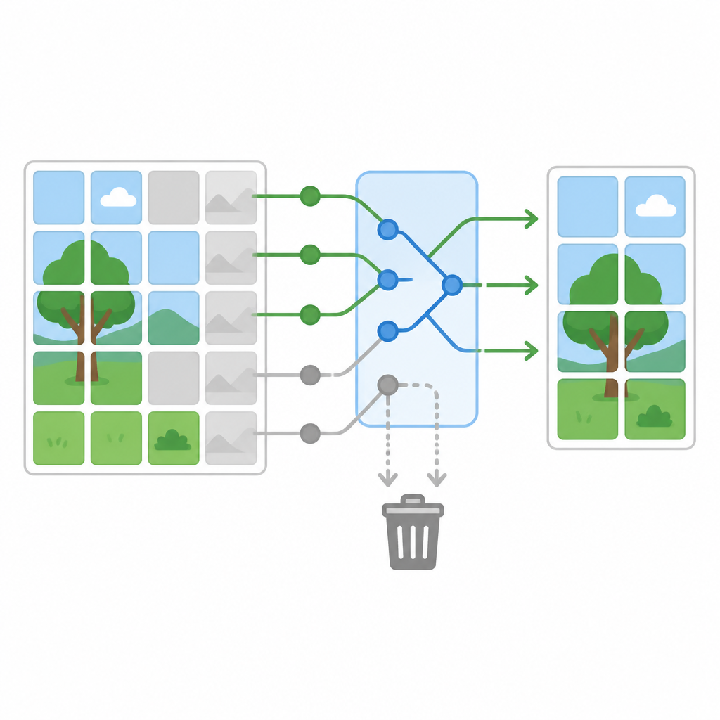 Reroute Keeps Useful Vision Tokens Alive