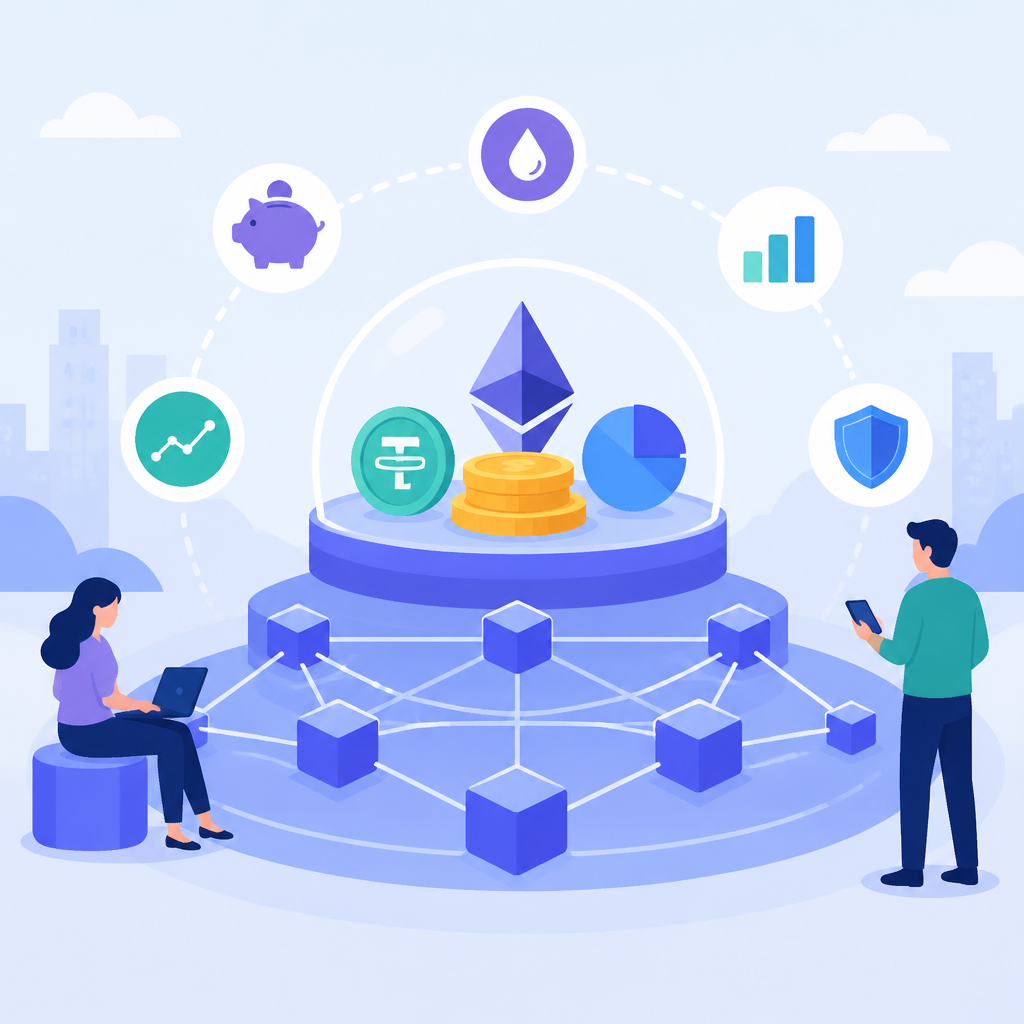 DeFi runs finance on public blockchains