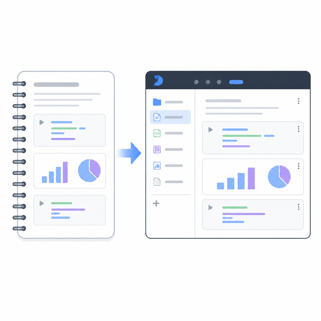 Deepnote 把 Notebook 變成可編輯專案
