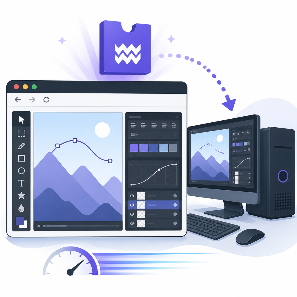 WebAssembly 讓瀏覽器編輯變桌機級
