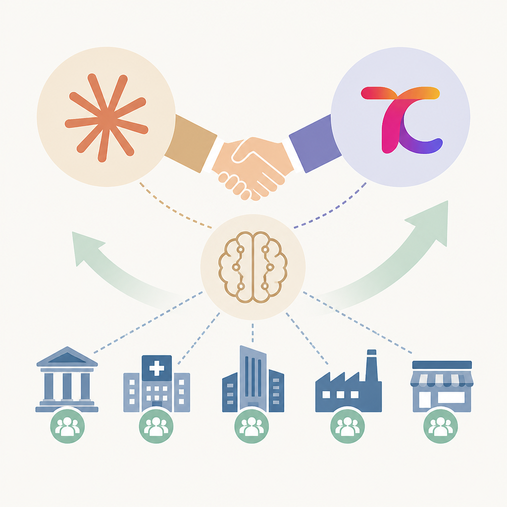 Anthropic and TCS expand Claude enterprise deployments