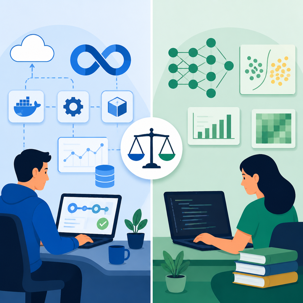 MLOps vs ML Engineer Self-Taught Career Guide