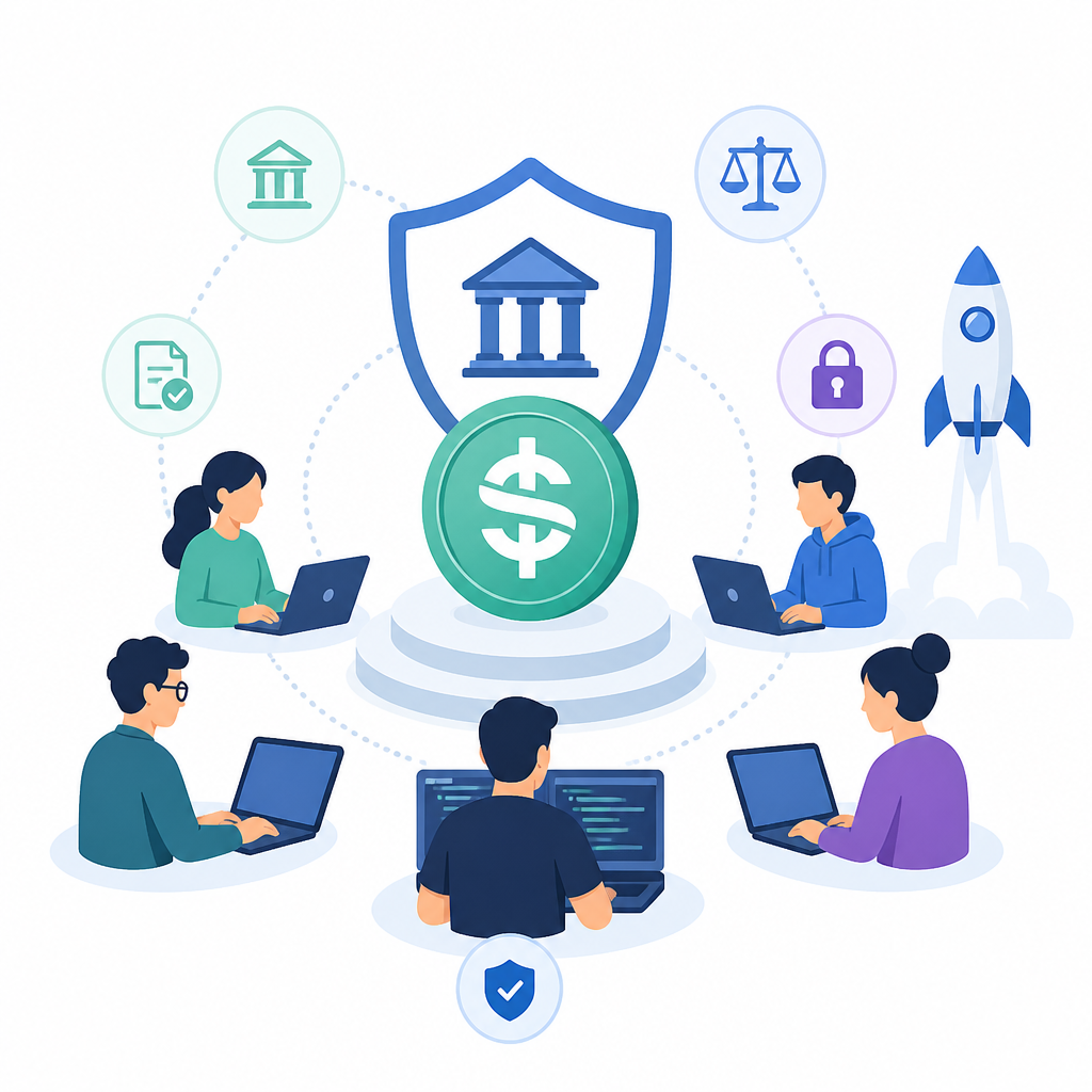 5 stablecoin developers for regulated launches
