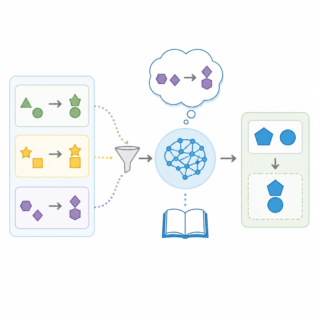 Retrieval that teaches models to reason by analogy
