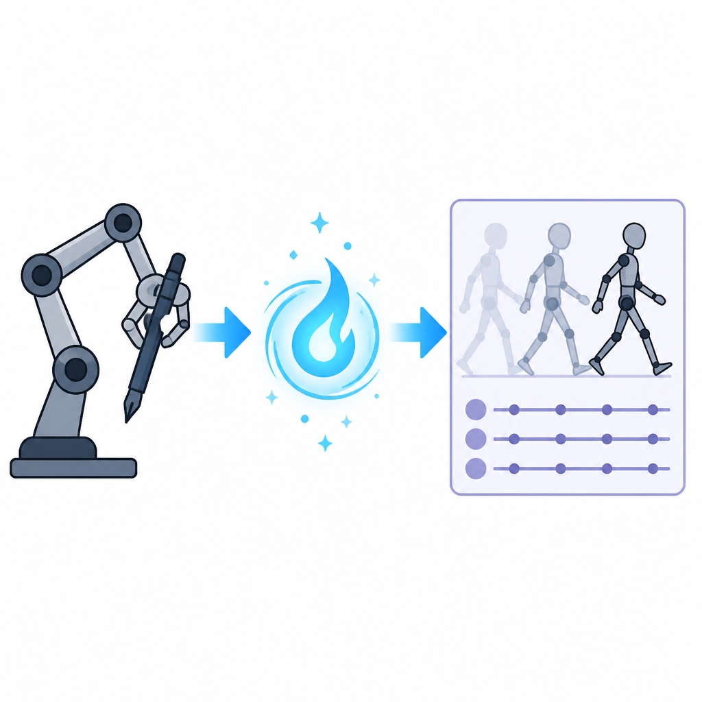Mana turns articulated tools into animation tasks