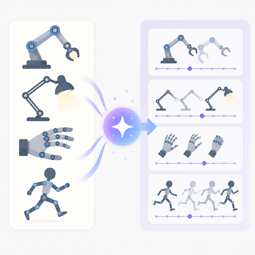Mana turns articulated tools into animation tasks