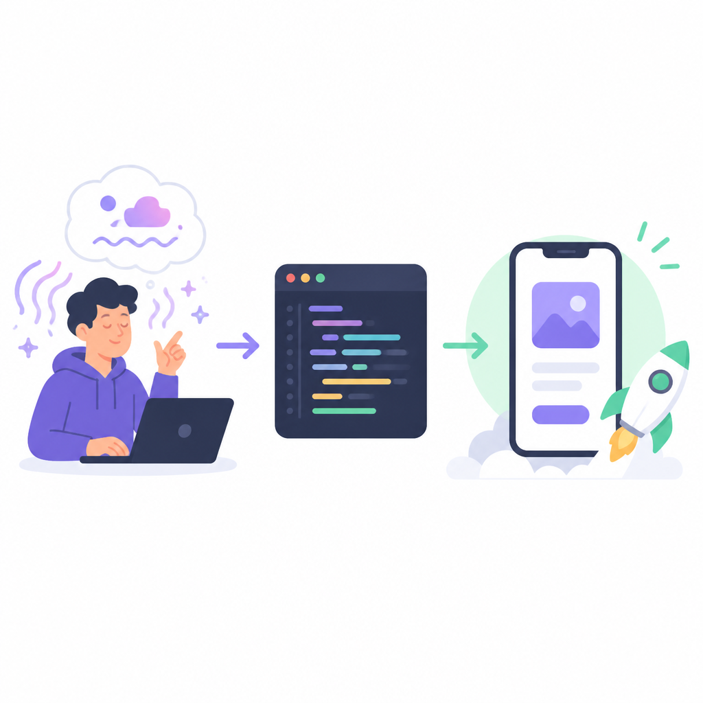 Vibe coding lets you ship a tiny app fast