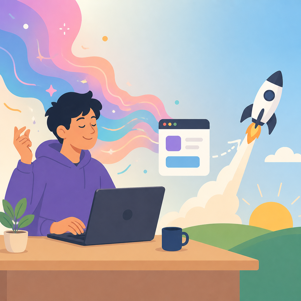 Vibe coding lets you ship a tiny app fast