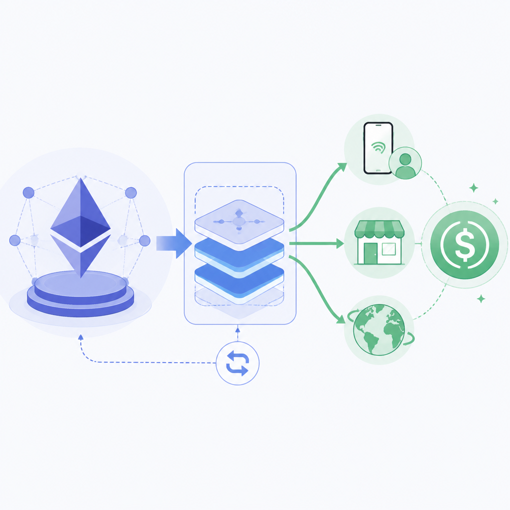 Ethereum L2 轉向支付與穩定幣
