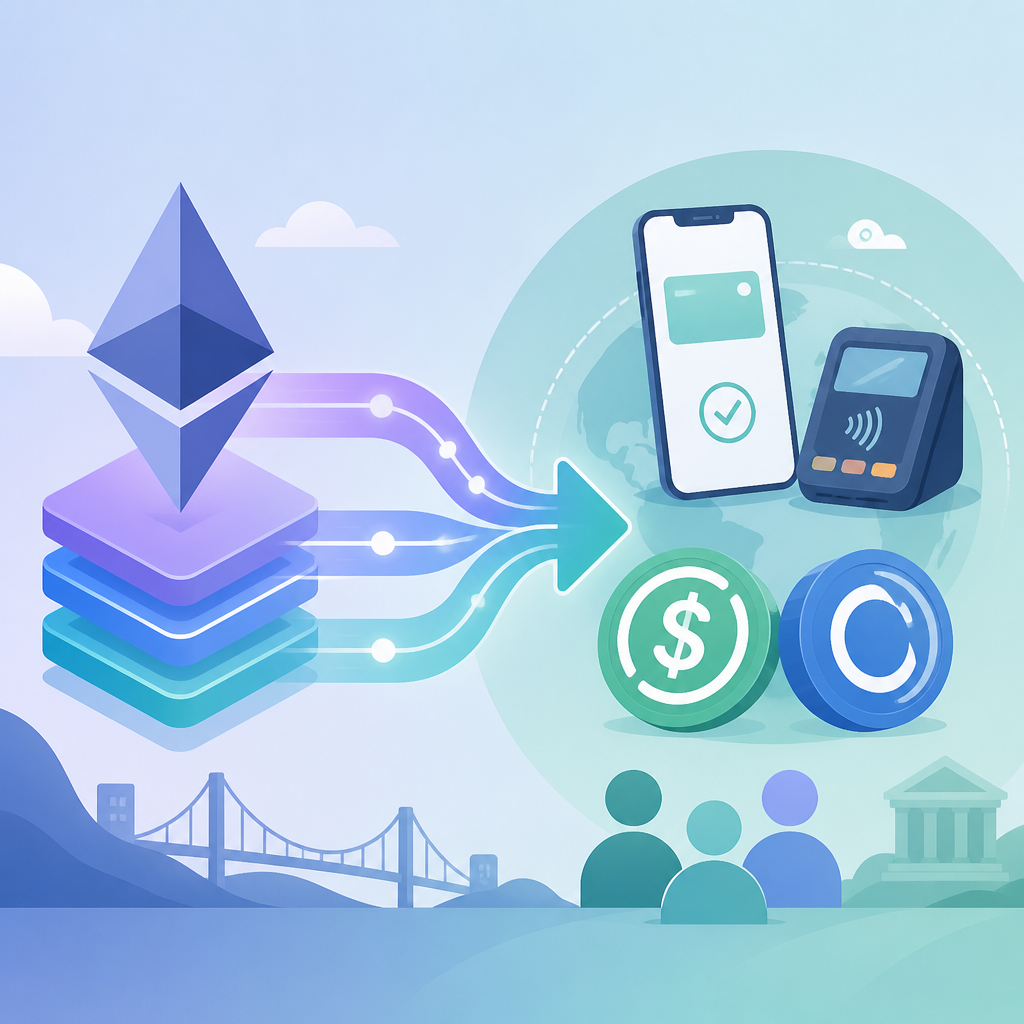 Ethereum L2 轉向支付與穩定幣