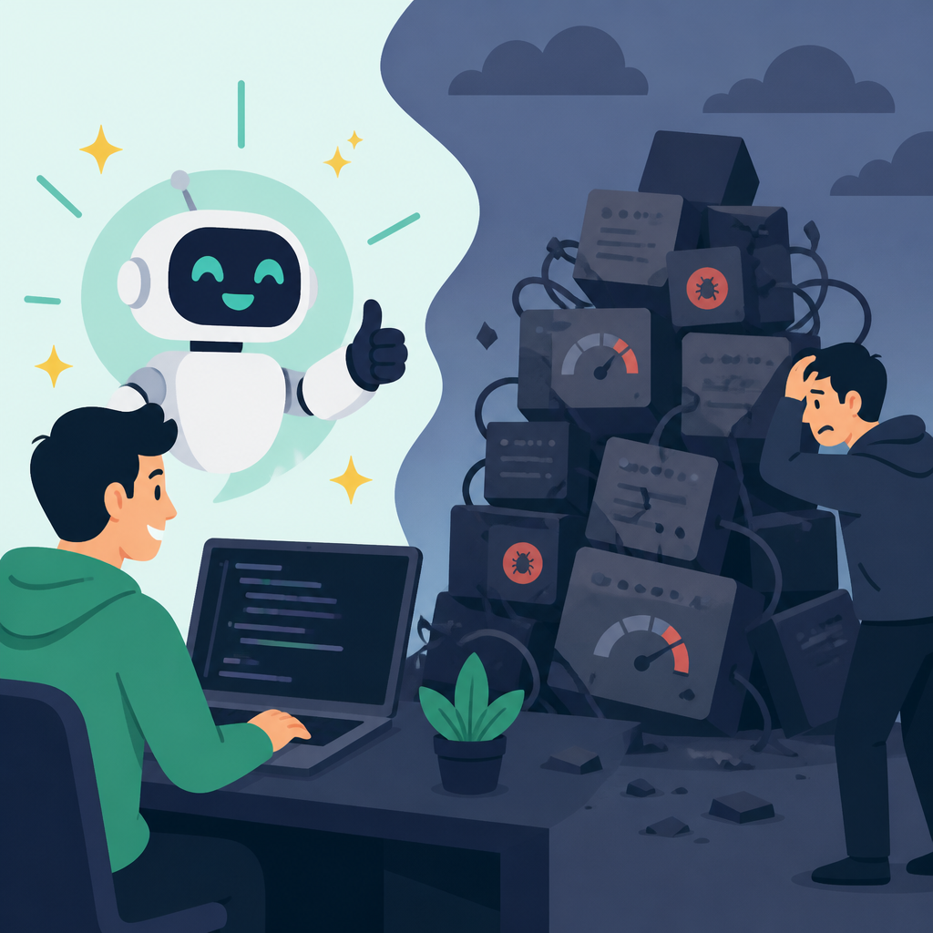 AI coding praise turns into production debt