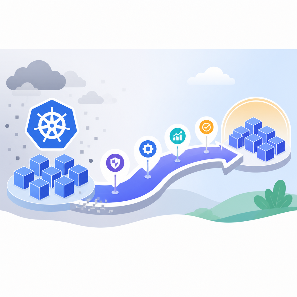 AWS Kubernetes 讓集群變成可管路徑