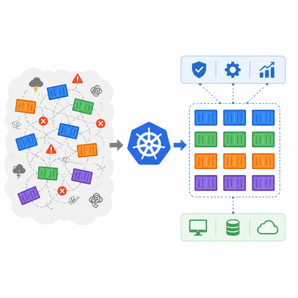 Kubernetes turns container chaos into operations