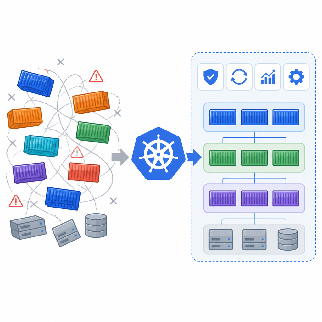 Kubernetes 把容器混亂變成營運