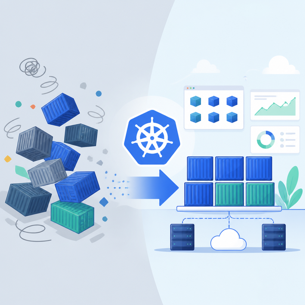 Kubernetes 把容器混亂變成營運