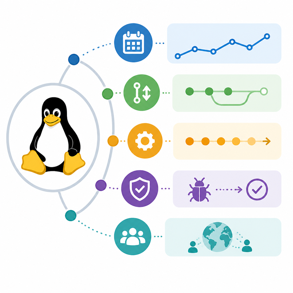 Linux kernel 發佈節奏的 5 個關鍵
