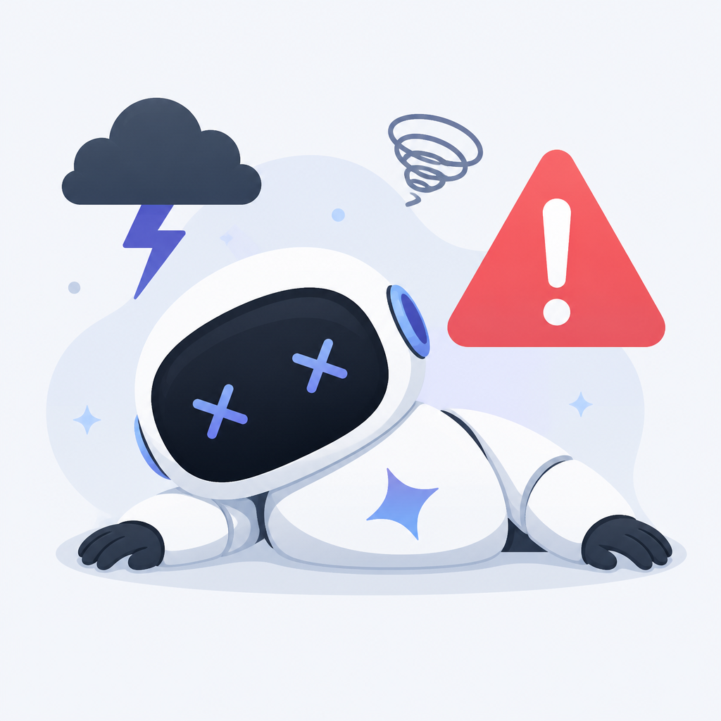 Google Gemini 出現 error 1076 當機