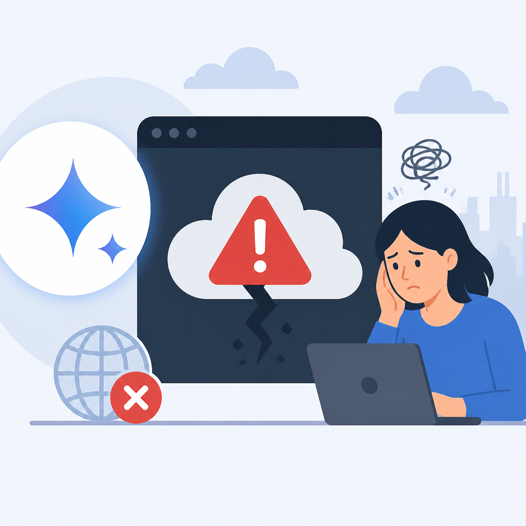Google Gemini outage hits users with error 1076