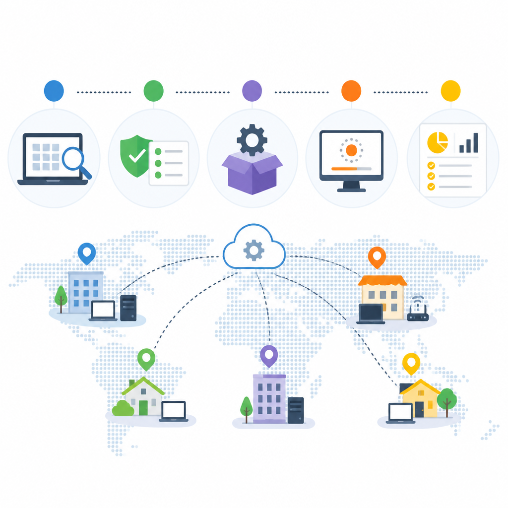 Five patching steps that fit distributed estates