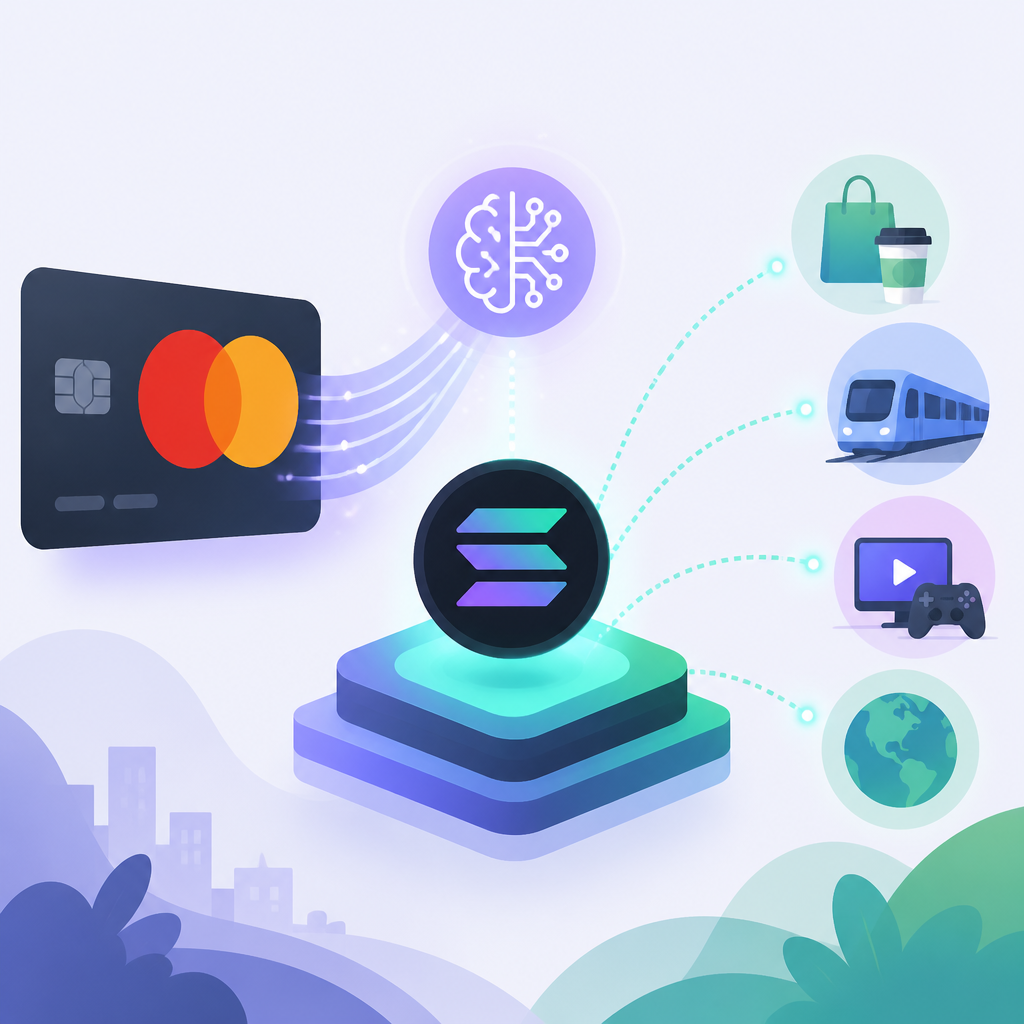 Mastercard 的 AI Payments 讓 Solana 成為基本面…
