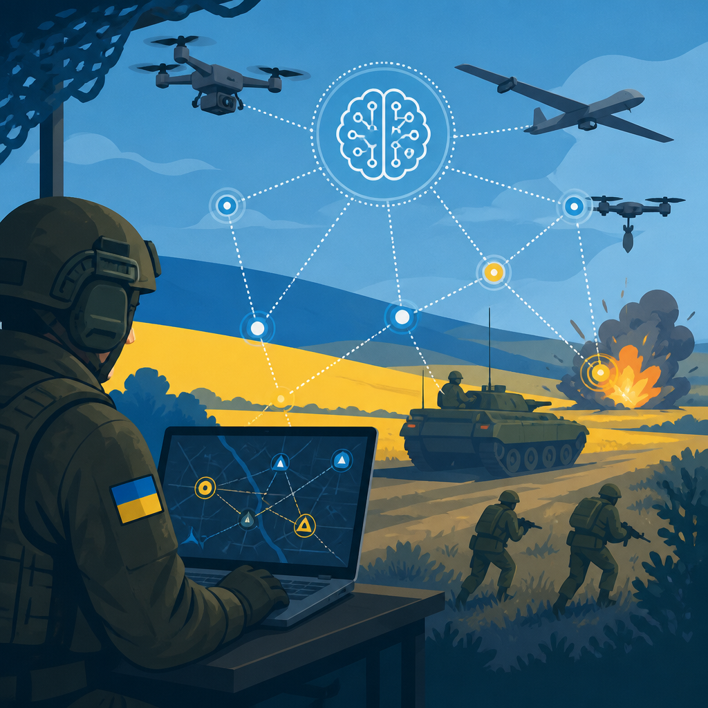 Ukraine’s AI war network points to faster combat