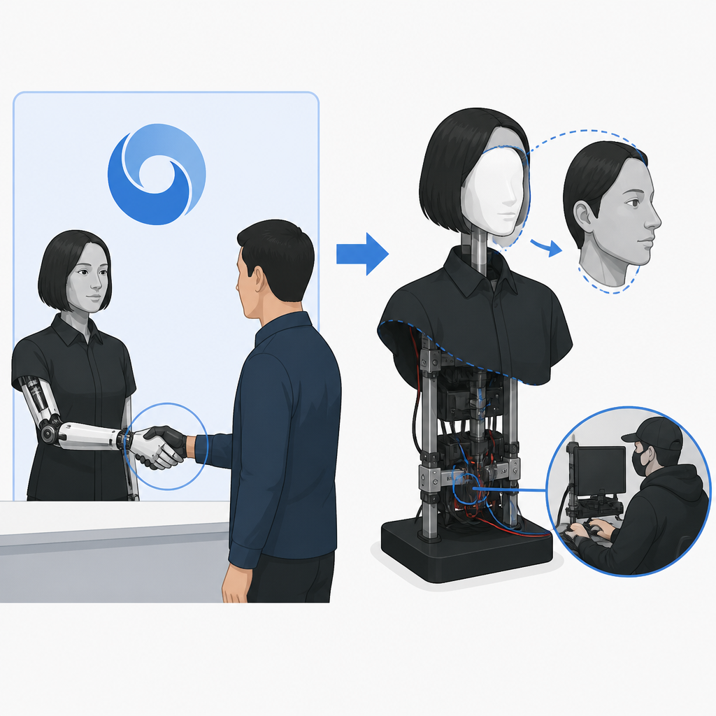 DeepMind’s robot partner demo exposed a fake humanoid