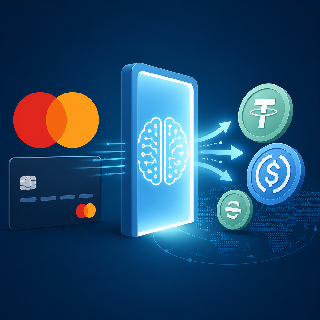 Mastercard Opens AI Payments to Stablecoins