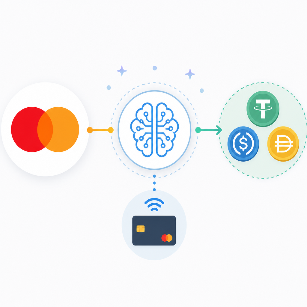 Mastercard Opens AI Payments to Stablecoins