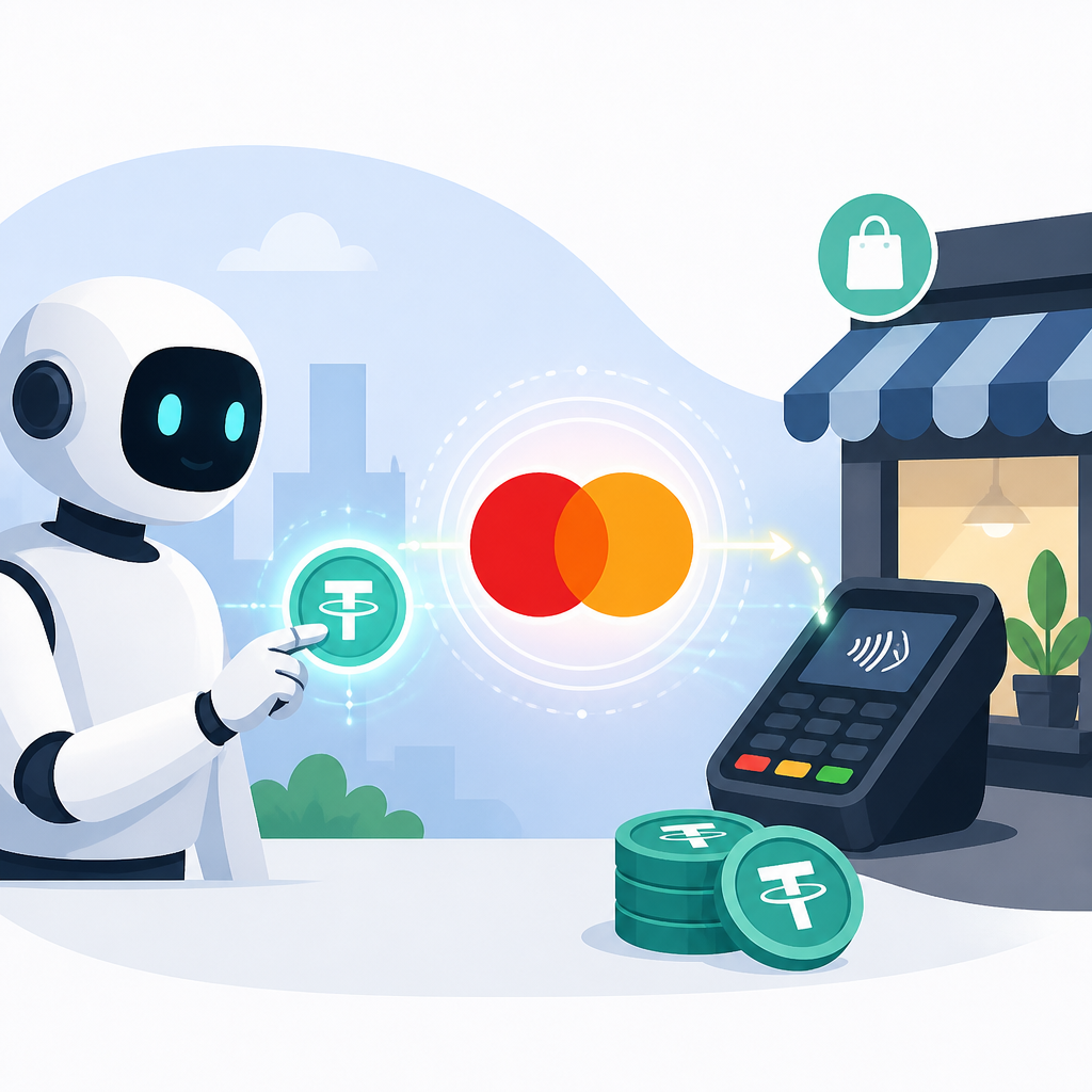 Mastercard 讓 AI 直接付穩定幣