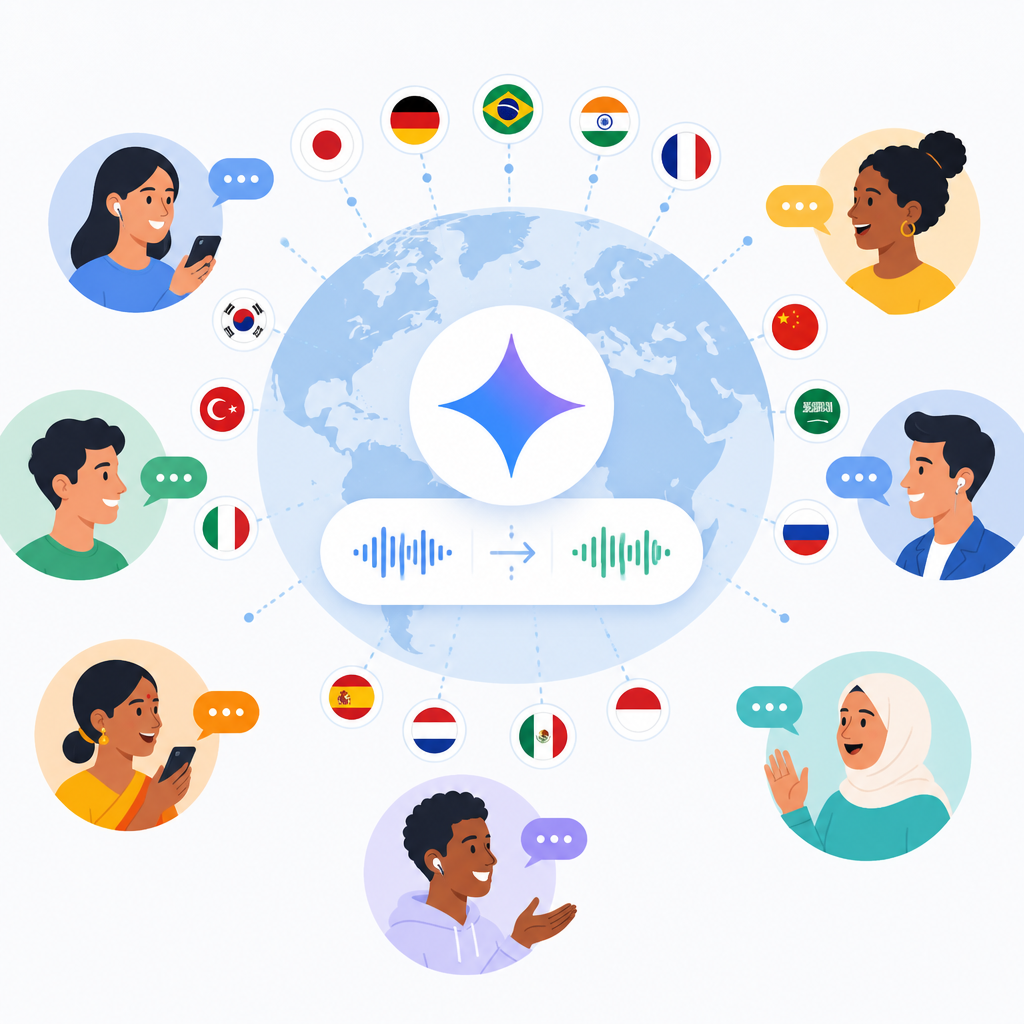 Gemini 3.5 Live Translate rolls out in 70+ languages