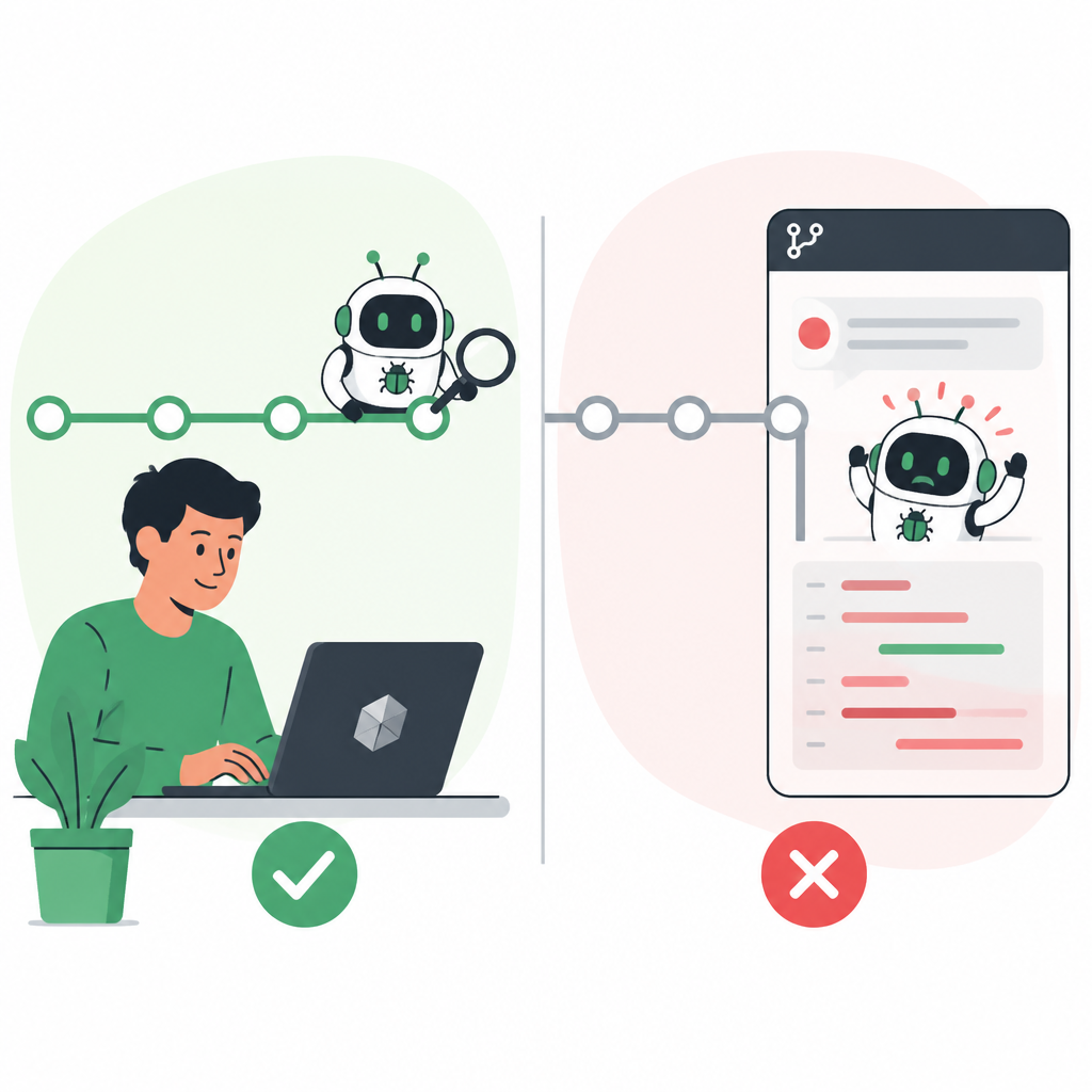 Cursor’s Bugbot belongs before the push, not in the PR