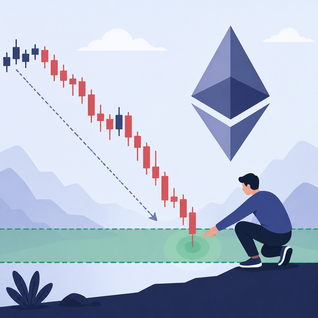 Ethereum’s 66% drop leaves ETH at a buy zone test
