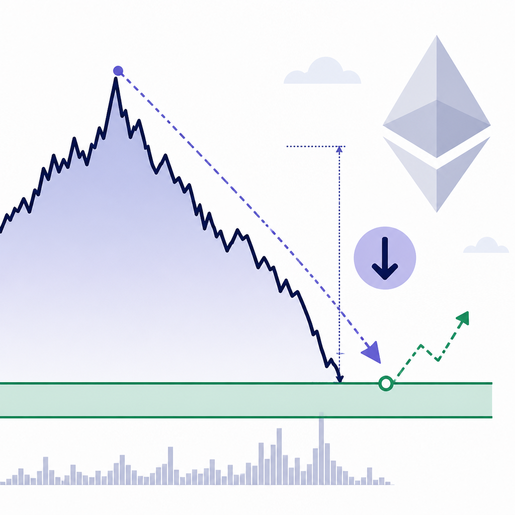 Ethereum’s 66% drop leaves ETH at a buy zone test