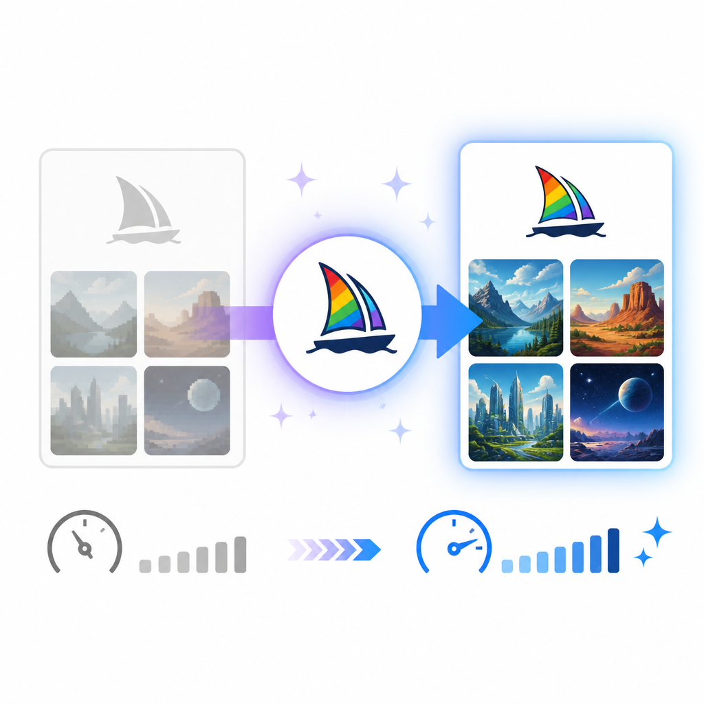 Midjourney V8.1 變成預設模型，速度與細節都升級