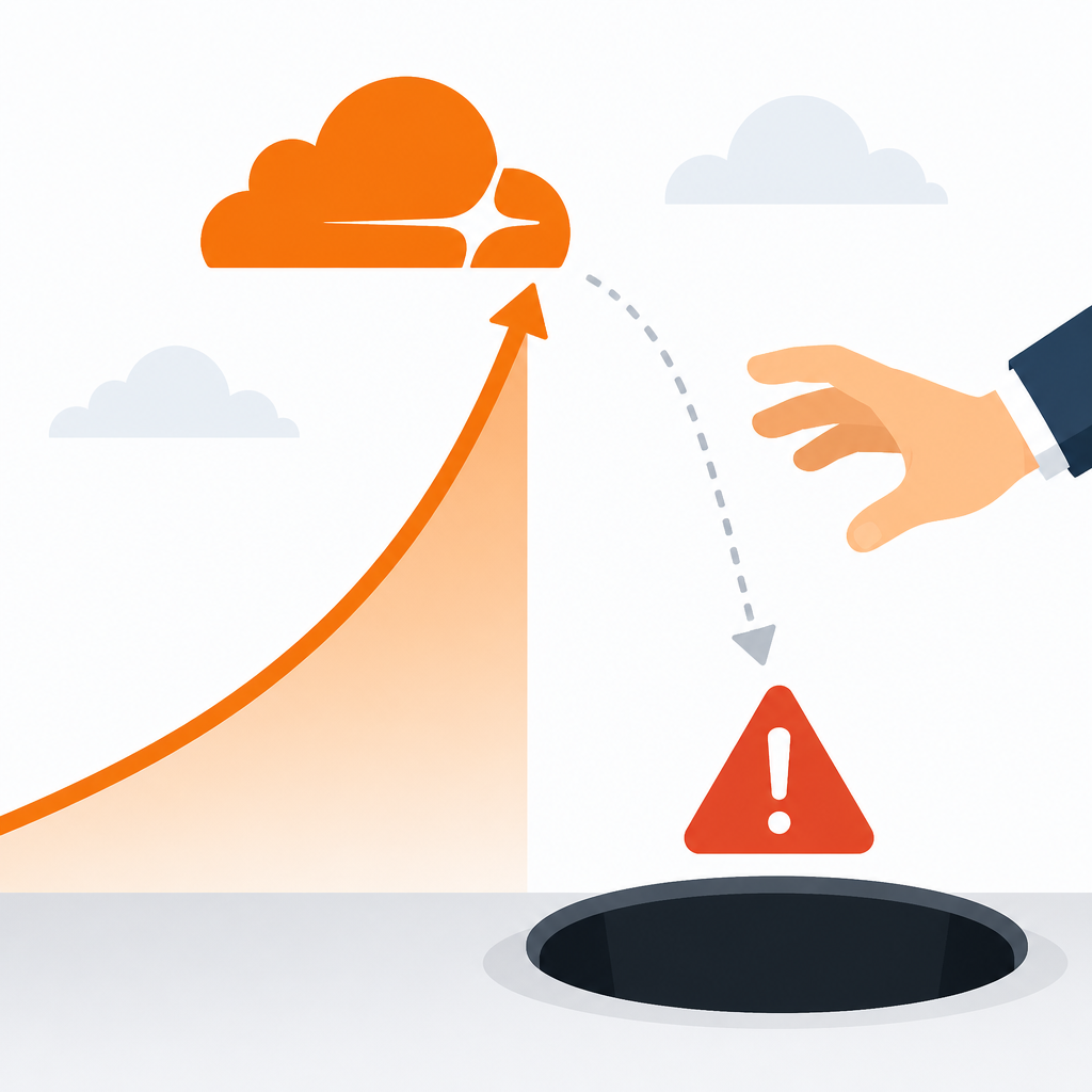 Cloudflare 漲太多了,現在買只是在接估值風險