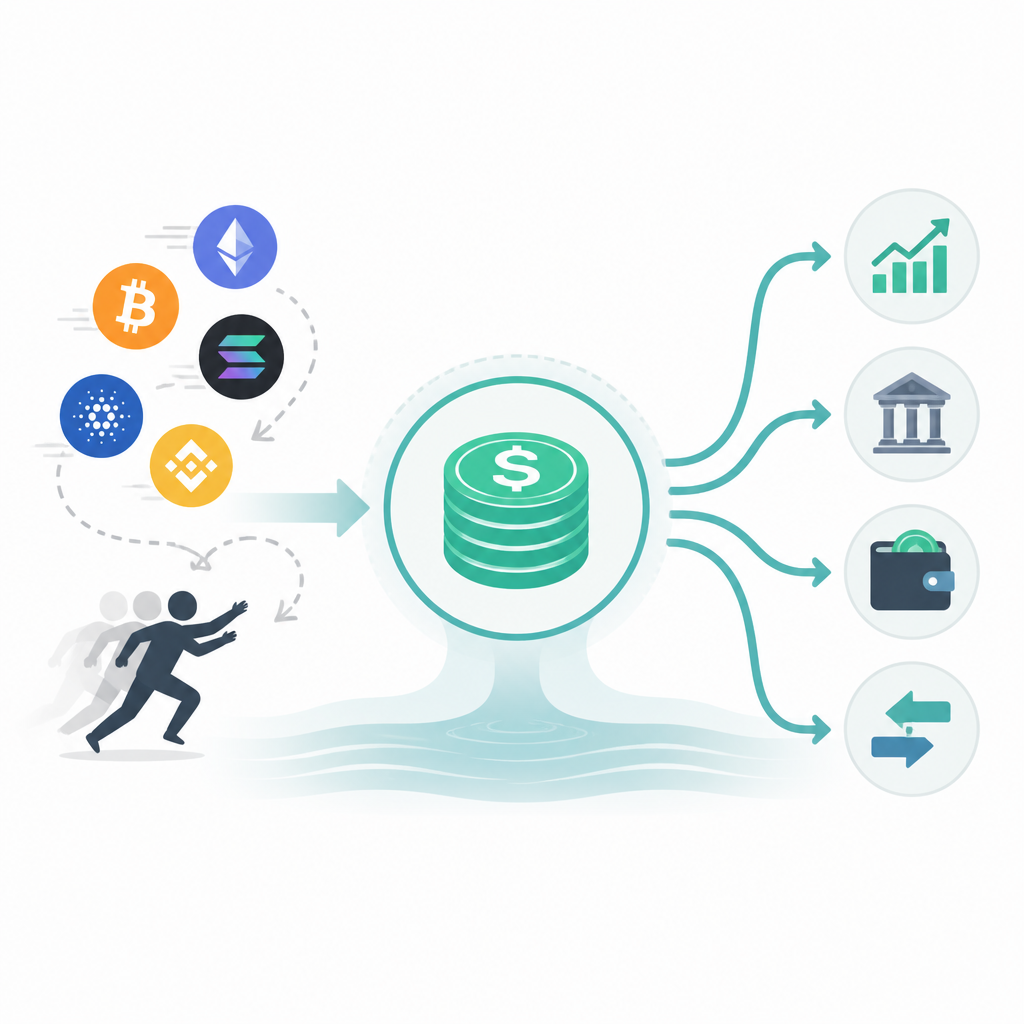 Stablecoins Keep Crypto Liquid Without Chasing BTC