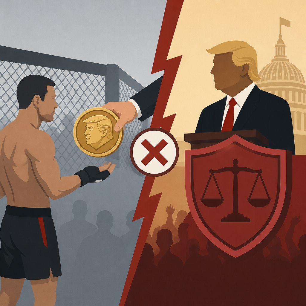 Paying UFC fighters in Trump crypto is a conflict, not a perk