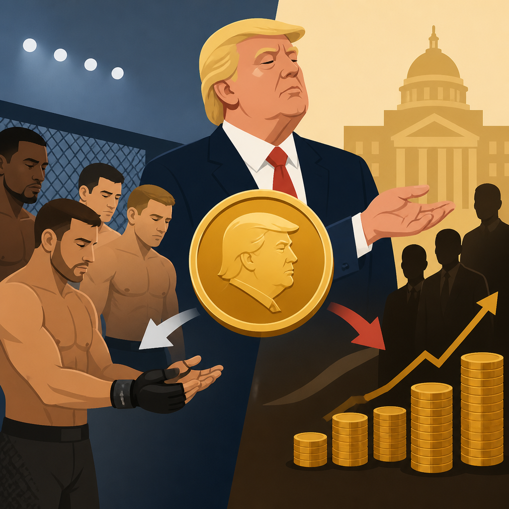 把 UFC 選手獎金發成 Trump 代幣，不是福利，是利益衝突