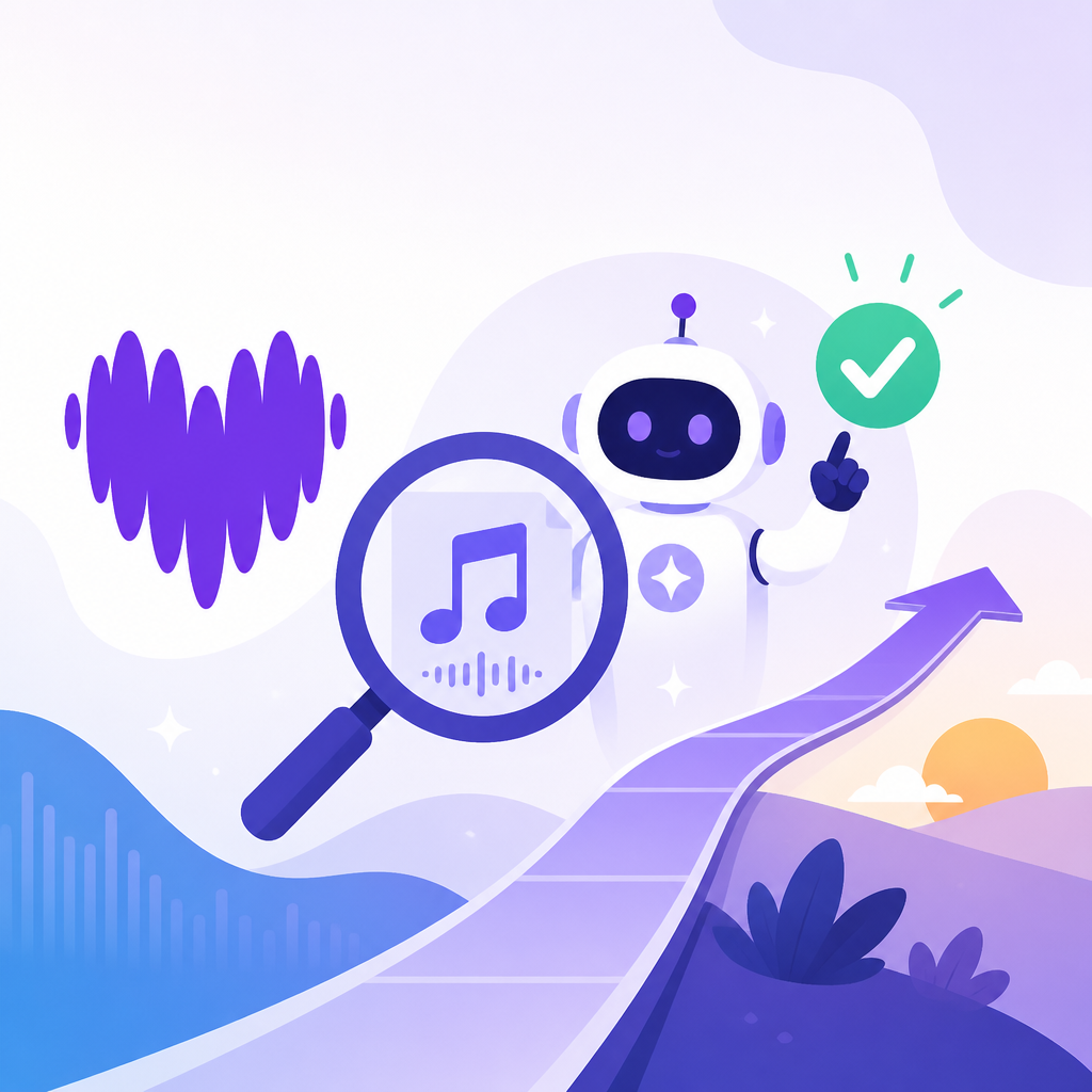 Deezer 免費 AI 音樂偵測器，這步走對了