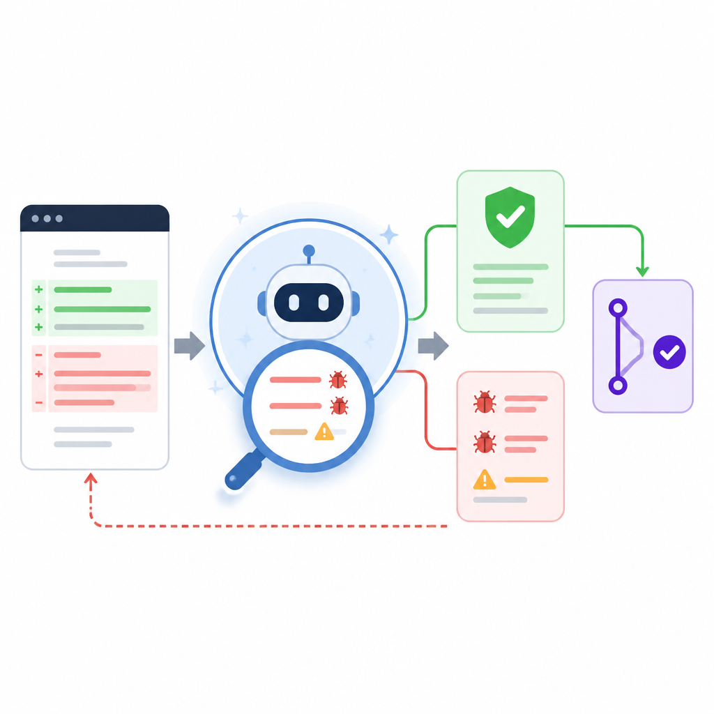 AI code review catches bugs before merge