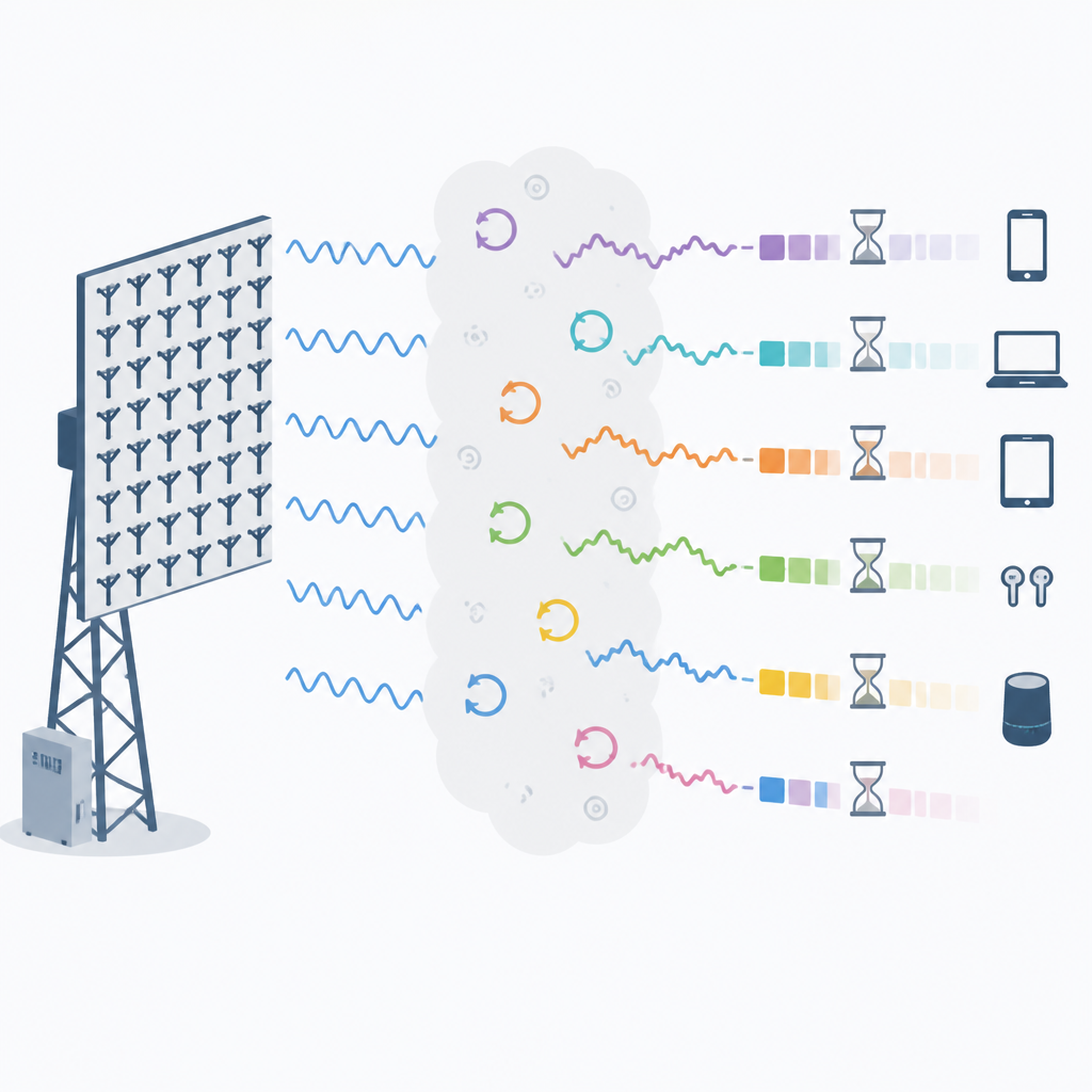 Phase noise makes massive MIMO information age