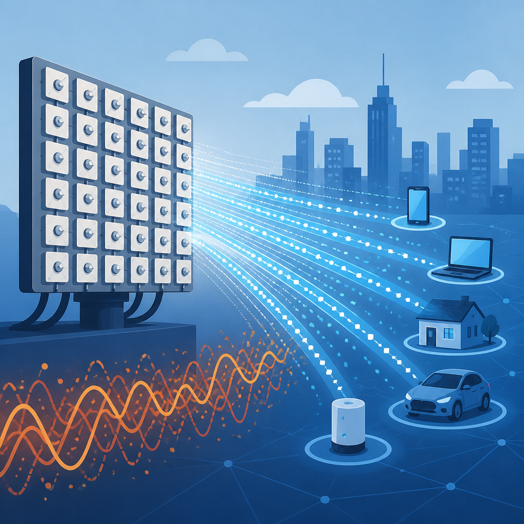 Phase noise makes massive MIMO information age