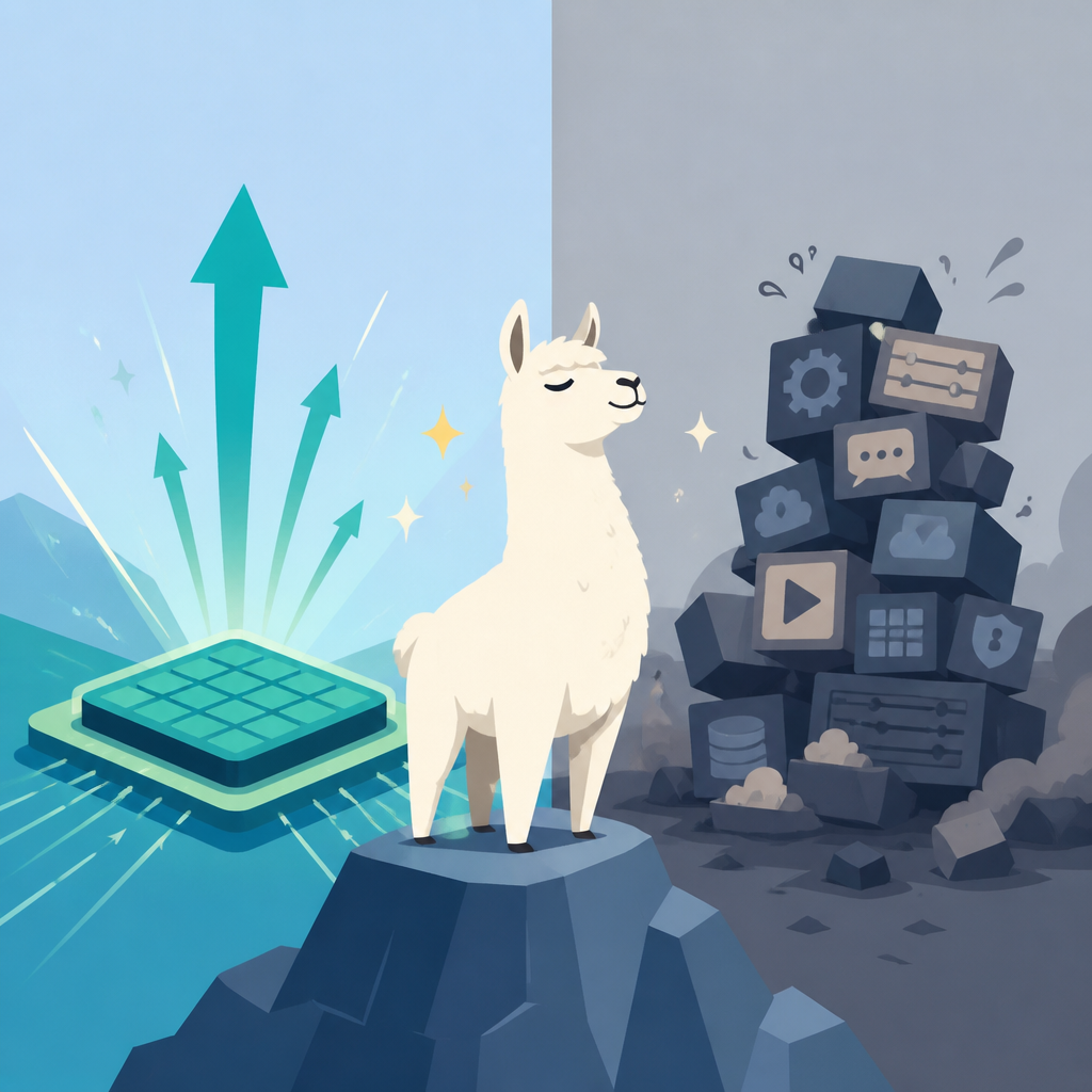 llama.cpp 這次又贏了:靠 kernel 收緊,不靠功能堆疊